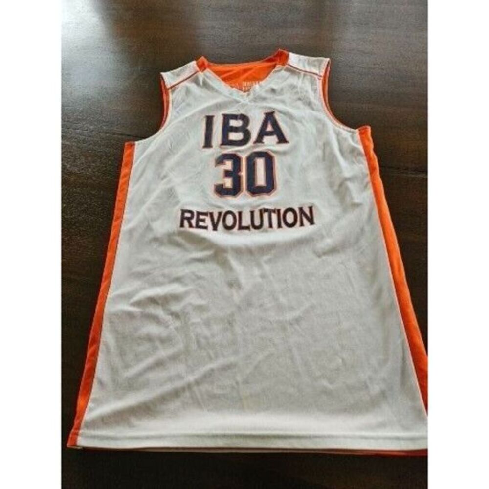 Augusta Sports Men's Indiana Basketball Academy IBA Orange Jersey‎ #30 Small